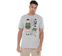 Squid Game Season Three Vintage Chul T Shirt, Heather Grey, Grigio mlange, M Unisex-Adulto