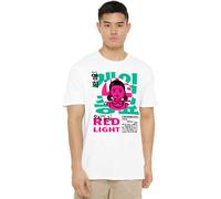 Squid Game Season Three Young-hee Red Light T Shirt, White, Bianco, 3XL Unisex-Adulto