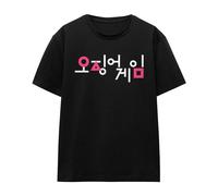 Squid GameMaglietta Logo Coreano Donna (TV21760)
