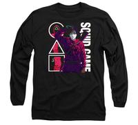 Squid GameSeason Three Anime Guards Maglietta Manica Lunga Adulto (TV20782)