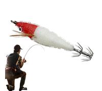 Squid Jig,Jigs Esca da,Ganci per calamari che brillano nel buio - Esche da alla traina da 2,95 pollici, esche da in alto mare, esche per calamari portatili per la