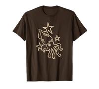 Squid Under Stars Y2K Anni '90 Maglietta