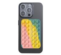 SQUIDPRO® - Supporto per cellulare a ventosa in silicone, autoadesivo, compatibile con tutti i telefoni cellulari Android e iPhone BZW. custodie per cellulari, supporto a mani libere per selfie (Candy