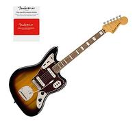 Squier 0374090500 Classic Vibe 70s Jaguar, tastiera in alloro, 3 colori Sunburst
