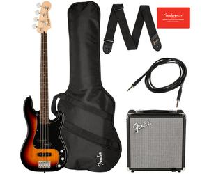 Squier Aff. P Bass PJ PACK 3-SB