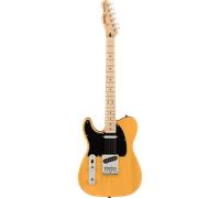 Fender Squier Affinity Telecaster LH MN Butterscotch Blonde. Guitarra Eléctrica para Zurdo, Include lezioni virtuali gratuite su Fender Play