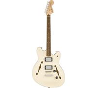 Fender Squier Affinity Series Starcaster Deluxe LRL Olympic White Chitarra Semiacustica