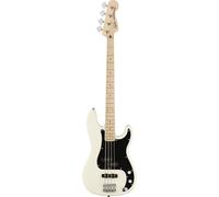 Squier by Fender Affinity Precision PJ Basso Elettrico Bianco 4 Corde | Basso elettrico per principianti, pickup P-Bass al manico e J-Bass al ponte, suoni versatili, 4 corde