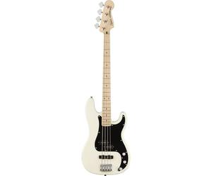 Squier by Fender Affinity Precision PJ Basso Elettrico Bianco 4 Corde | Basso elettrico per principianti, pickup P-Bass al manico e J-Bass al ponte, suoni versatili, 4 corde