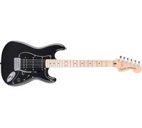 Squier by Fender Affinity Strat Junior HSS, Acero, Nero Metallizzato | Chitarra elettrica 3/4 per bambini e principianti, pickup HSS, scala ridotta, ideale per ragazzi, suono Fender autentico
