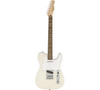 Squier by Fender Affinity Telecaster Chitarra Elettrica Bianca 6 Corde | La migliore chitarra elettrica per principianti, corpo Telecaster, manico facile da suonare, lezioni virtuali gratuite
