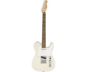 Squier by Fender Affinity Telecaster Chitarra Elettrica Bianca 6 Corde | La migliore chitarra elettrica per principianti, corpo Telecaster, manico facile da suonare, lezioni virtuali gratuite