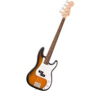 Squier by Fender Debut Collection Precision Bass - Basso Elettrico, Tastiera in Laurel, Sunburst 2 Colori, Battipenna Bianco, adatta per Principianti