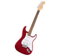 Fender Squier Debut Series HSS Stratocaster Chitarra Elettrica, Chitarra per Principianti, con garanzia di 2 anni, Raso Rosso Dakota