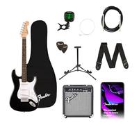 Squier by Fender Debut Stratocaster Kit Chitarra Elettrica, Nero