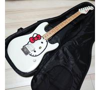 Squier by Fender Hello Kitty 50th Anniversary Stratocaster White Guitar Gig Bag