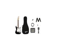 Squier by Fender Kit di Avviamento Stratocaster per Chitarra Elettrica per Principianti, Tastiera in Laurel, con Amplificatore Frontman 10G