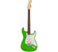 Squier FSR Squier Sonic® Stratocaster® HSS, Laurel Fingerboard, White Pickguard, Verde lime