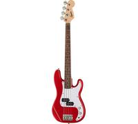 Squier by Fender Mini Precision Chitarra Basso, Rosso Dakota, Include lezioni virtuali gratuite su Fender Play
