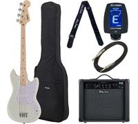 Squier Sonic Bronco Arctic Whi Set