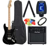 Squier Sonic Strat HSS Black Set