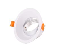 Squillare Riflettore Downlight Circolare GU10 Ø99Mm - Bianca | Greenice