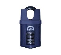 Squire CP40CS Lucchetto Combinato A 4 Ruote Con Gancio Chiuso 40mm HSQCP40CS