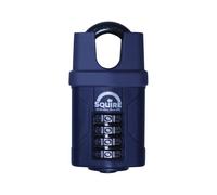 Squire CP50CS Lucchetto Combinato A 4 Ruote Con Gancio Chiuso 50mm HSQCP50CS