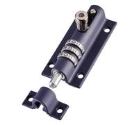 Serratura per porte Squire Combi Bolt (COMBI3) - Serratura a combinazione con 3 ruote - Corpo pressofuso resistente alle intemperie - Bullone antimanomissione - Alta sicurezza Gate Lock per la casa e Garage (blu navy, 92mm)