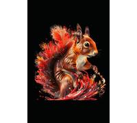 SQUIRREL: ANIMALS OF THE WORLD, Positive Affirmation, Motivational and Inspirational Notebook, Animal Notebook, Birthday Gifts, Motivational Gifts, Notebook Gifts, Anniversary Gifts, For All...