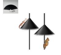 Squirrel Baffle for Bird Feeder Pole, Outside Pole Mount Bird House Guard for Outdoor Shepherd, Save Bird Houses from Squirrels, Raccoons, and Rodents