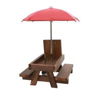 Squirrel Feeder | Wood Weather-resistant Pet Feeding Suppliess