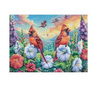 Squirrel Flower Field Puzzle 500 Pezzi Intelligenza E Logica Gioco Educativo Sfida Per Ragazzi E Adulti Rompicapo Relax Per Serate Familiari 500 PCS