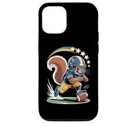 Squirrel Football Touchdown Five Stars Play Custodia per iPhone 12/12 Pro