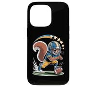 Squirrel Football Touchdown Five Stars Play Custodia per iPhone 13 Pro