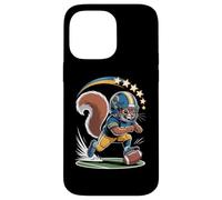 Squirrel Football Touchdown Five Stars Play Custodia per iPhone 14 Pro Max
