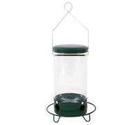 Squirrel Proof Bird Feeders | Metal Hangable Mesh Outdoors Weight Activated Feeder | Large Capacity Weatherproof Wild Bird Feeding With 4 Ports Easily Beat Squirrel