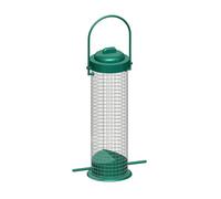 Squirrel-Proof Bird Feeders, Metal Mesh Outdoor Bird Feeder, Garden Decoration With Animal Resting Place, Durable & Weather-Resistant, Fencing, 11.42x2.56x2.56 Inches