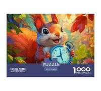 Squirrel Puzzle 1000 Pezzi Grandi Dimensioni Per Adulti E Bambini Idea Regalo Cute Pet Immagine Dipinta, Intrattenimento Creativo Puzzle Classico Per Adulti E Bambini Dai 14 Anni70x50cm/1000pcs