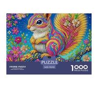 Squirrel, Puzzle Da 1000 Pezzi, Dono Significativo Per Momenti Condivisi E Ricordi Duraturi, Scelta Eccellente Per Famiglia E Amici, Adatto A Partire Dai 12 Anni, 70x50cm/1000pcs
