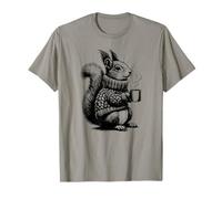 Squirrel, Sweet Autumn Winter Forest Animal Maglietta