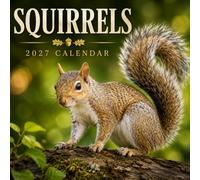 Squirrels Calendar 2027: Woodland Wildlife Photography