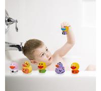 Squirt Squeaker - 24 pezzi di Halloween Party Favors Ducks in gomma | Bath Toy | in gomma per giocattoli per il bagno per bambiini, bambiini estivi per bambiini Giochi di compleann
