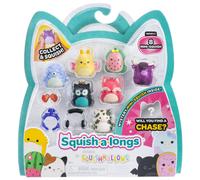Squish-a-longs Confezione da 8 (Stile 4- W2) - (8) Mini-Squish da 2,5 cm con (2)