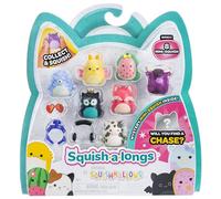 Squish-a-longs Confezione da 8 (Stile 4- W2) - (8) Mini-Squish da 2,5 cm con (2)