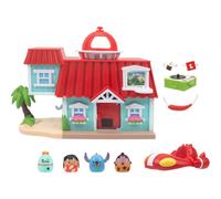 Squish-a-longs Disney Stitch Lilo's House Playset includes Mini-Squish Stitch,