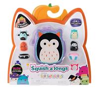 Squish A Longs Halloween 4 Pezzi Glow Mini Peluche Set Regalo