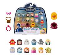 Squish-a-longs Harry Potter, mini squish + accessori, confezione da 12