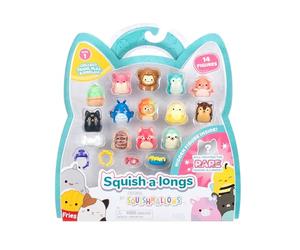 Squish-a-longs Squishmallows, 14 personaggi in Plastica, Giocattolo, Squishy, Play Figure