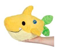 Squishable - Peluche Mini Squalo Limone - Collezione Synthisquish - 33 cm - Peluche da Collezione